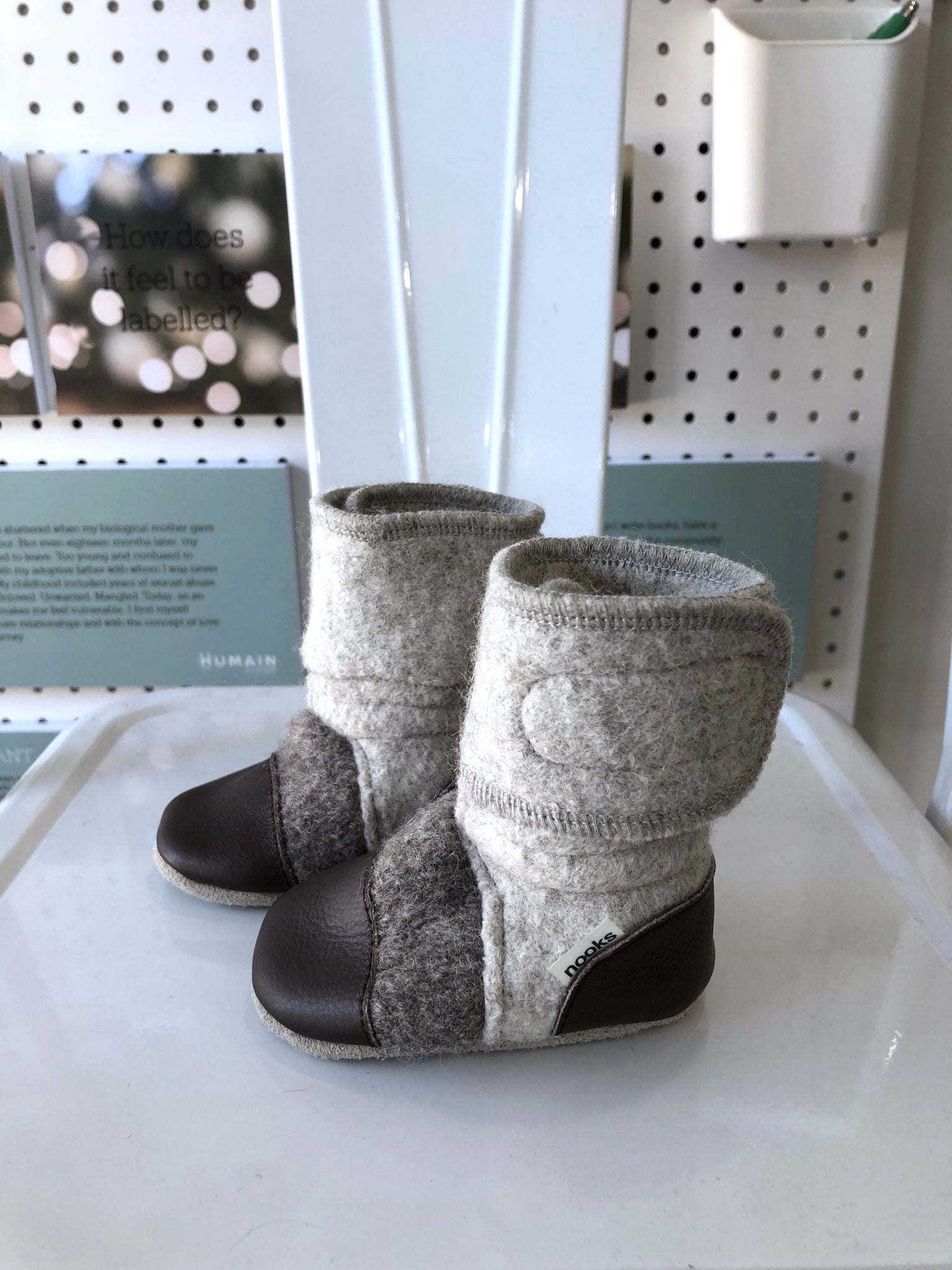 Driftwood Baby Booties